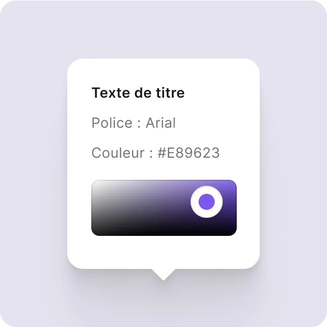 Personnalisez votre boutique en ligne afin de créer un site internet dédié à votre activité et à votre image