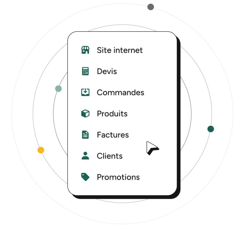 Application de gestion CRM en ligne pour la location et les loueurs de matériel et prestataires de services