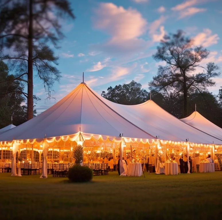Site de démonstration pour loueur de matériel de tentes et chapiteaux