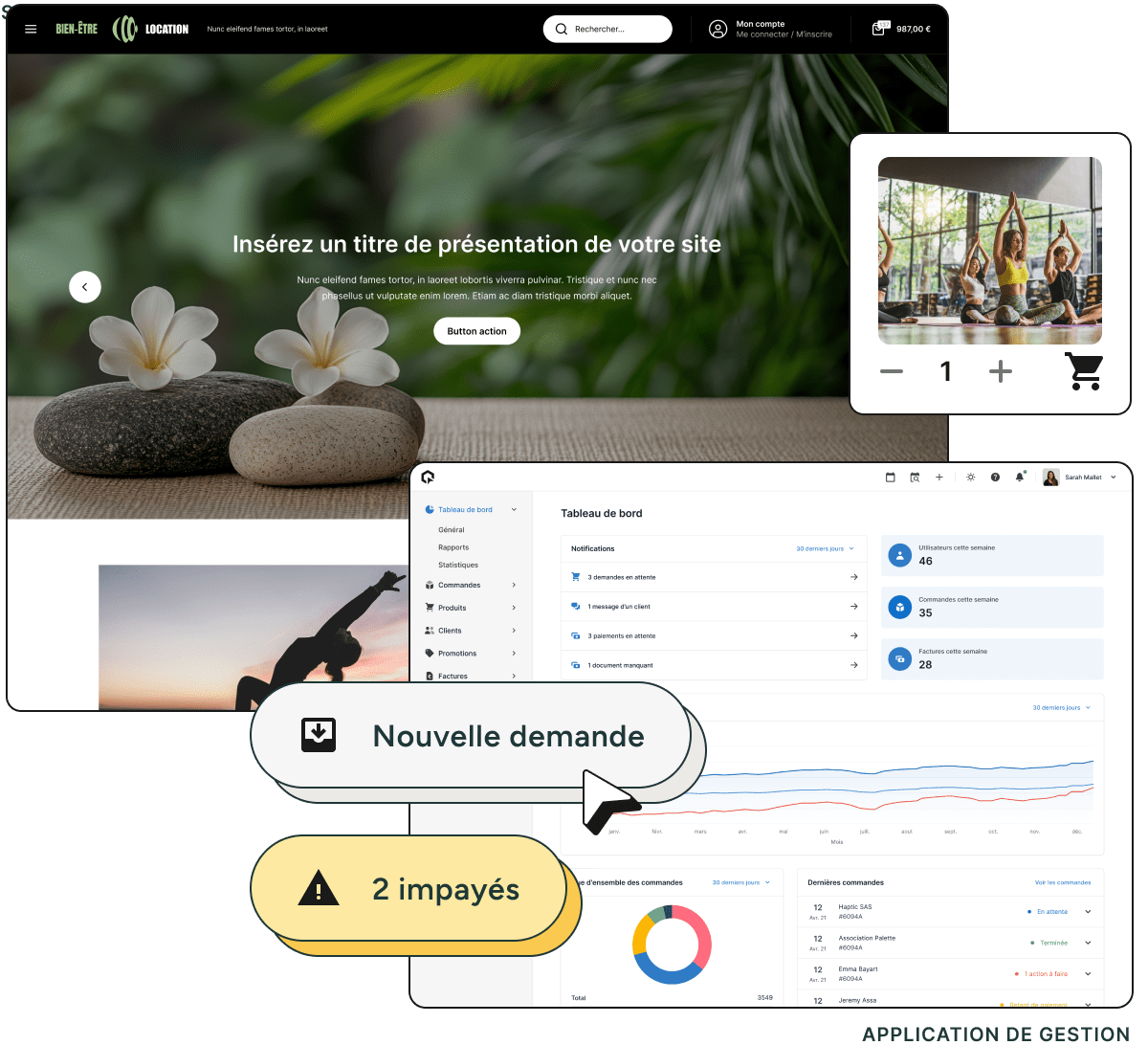 Unipresta - Application de gestion et boutique en ligne pour les coach en spiritualité et bien-être