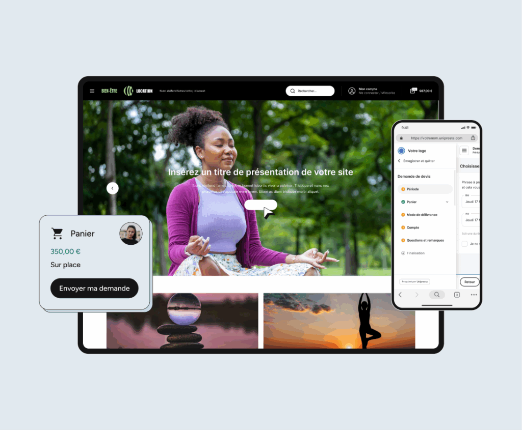 Un site e-commerce optimisé pour les coach en spiritualité et bien-être